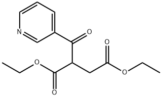 에틸-에톡시카르보닐-옥소-3-피리딘부티레이트 구조식 이미지