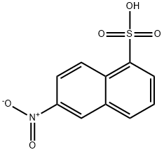 6-Nitronaphthalene-1-sulfonic acid Structure