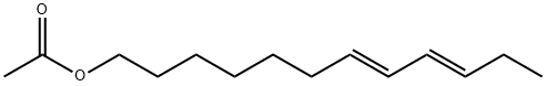 (E,E)-7,9-도데카디에닐아세테이트 구조식 이미지