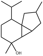 1H-Cyclopenta[1,3]cyclopropa[1,2]benzen-4-ol, octahydro-2,4-dimethyl-7-(1-methylethyl)- 구조식 이미지