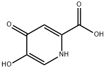 5-Hydroxy-4-pyridone-2-carboxylic acid Structure