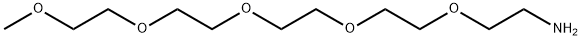 2,5,8,11,14-Pentaoxahexadecan-16-amine Structure