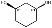 trans-1,3-Cyclohexanediol 구조식 이미지