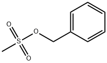 Phenylmethyl methanesulfonate 구조식 이미지