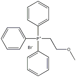 Phosphonium, (2-methoxyethyl)triphenyl-, bromide 구조식 이미지
