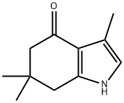 3,6,6-trimethyl-6,7-dihydro-1H-indol-4(5H)-one 구조식 이미지