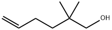 2,2-dimethylhex-5-en-1-ol Structure