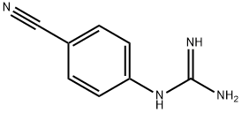 N-(4-Cyanophenyl)guanidine 구조식 이미지