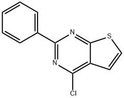4-chloro-2-phenylthieno[2,3-d]pyrimidine Structure