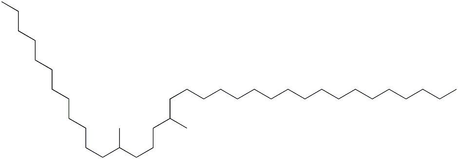 13,17-Dimethylpentatriacontane Structure