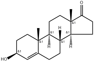 4-Androsten-3b-ol-17-one Structure