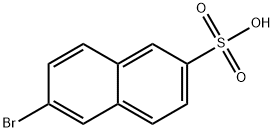 6-Bromonaphthalene-2-sulfonic acid Structure