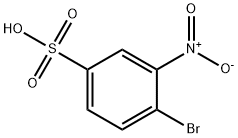 4-Bromo-3-nitrobenzenesulphonicacid Structure