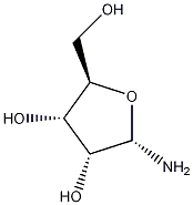 (2S,3R,4S,5R)-2-amino-5-(hydroxymethyl)-tetrahydrofuran-3,4-diol Structure