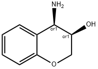 4(S)-Amino-chroman-3(S)-ol Structure