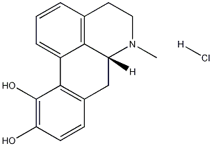 6Abeta-aporphine-10,11-diol, hydrochloride (8ci) Structure