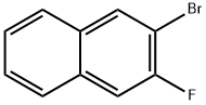 2-Bromo-3-fluoronaphthalene Structure