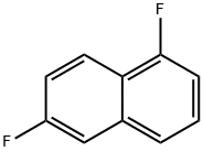 1,6-Difluoronaphthalene Structure