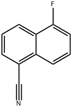 5-플루오로나프탈렌-1-카보니트릴 구조식 이미지