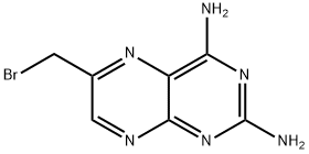 6-(브로모메틸)-2,4-프테리딘디아민 구조식 이미지