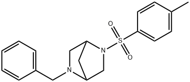 (1S,4S)-2-benzyl-5-tosyl-2,5-diazabicyclo[2.2.1]heptane 구조식 이미지