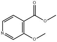 3-메톡시피리딘-4-카르복실산메틸에스테르 구조식 이미지