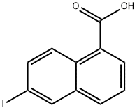 6-Iodonaphthalene-1-carboxylic acid Structure