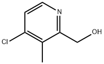4-Chloro-2-(hydroxymethyl)-3-methylpyridine Structure