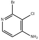 4-아미노-2-브로모-3-클로로피리딘 구조식 이미지