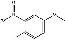4-fluoro-3-nitroanisole 구조식 이미지