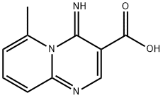 4-Imino-6-methyl-4H-pyrido[1,2-a]pyrimidine-3-carboxylic acid 구조식 이미지