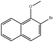 2-bromo-1-methoxynaphthalene Structure