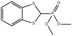 Dimethyl 1,3-Benzodithiol-2-ylphosphonate 구조식 이미지