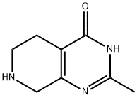 2-methyl-5, 6, 7, 8-tetrahydro-3H-pyrido[3,4-d]pyrimidin-4-one 구조식 이미지