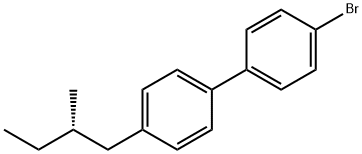 4-Bromo-4'-(2-methylbutyl)-1,1'-biphenyl 구조식 이미지