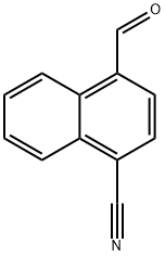 4-Cyanonaphthalene-1-carboxaldehyde Structure