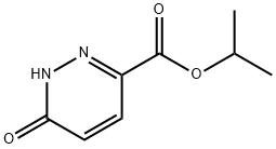 Isopropyl 3-pyridazinone-6-carboxylate 구조식 이미지