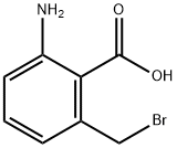 2-Amino-6-(bromomethyl)benzoic acid 구조식 이미지
