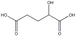 2-Hydroxyglutaric Acid Structure