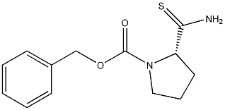 (S)-benzyl 2-carbamothioylpyrrolidine-1-carboxylate Structure