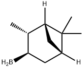 [(1R,2S,3R,5R)-2,6,6-Trimethylbicyclo[3.1.1]hept-3-yl]borane 구조식 이미지