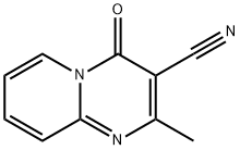 2-Methyl-4-oxo-4H-pyrido[1,2-a]pyrimidine-3-carbonitrile 구조식 이미지