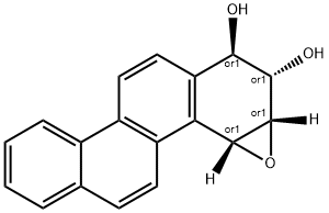 (+/-)-ANTI-CHRYSENE-1,2-DIOL-3,4-EPOXIDE Structure