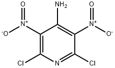 4-Amino-2,6-dichloro-3,5-dinitropyridine 구조식 이미지