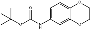 tert-butyl (2,3-dihydrobenzo[b][1,4]dioxin-6-yl)carbamate 구조식 이미지