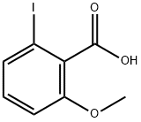 2-Iodo-6-methoxybenzoic acid 구조식 이미지