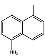 1-Amino- 5-iodonaphthalene 구조식 이미지