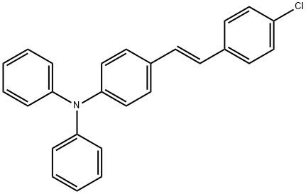 [4-[2-(4-Fluorophenyl)vinyl]phenyl]diphenylamine 구조식 이미지