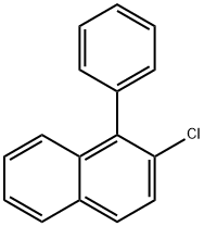 2-Chloro-1-phenylnaphthalene Structure
