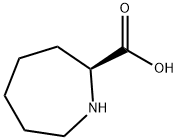 HEXAHYDRO-1H-AZEPINE-2(S)-CARBOXYLIC ACID 구조식 이미지